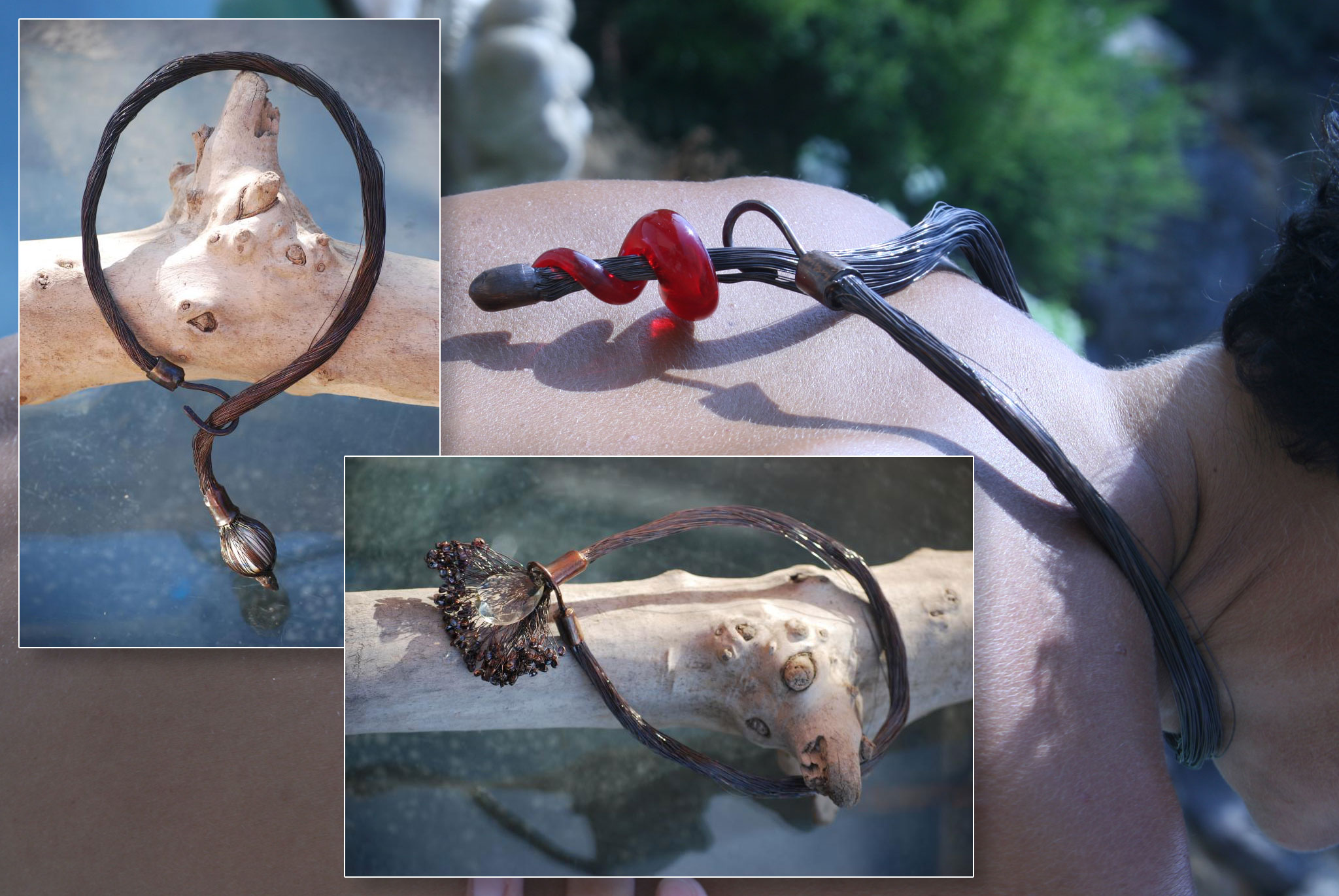 Collezione millefili, rame brunito